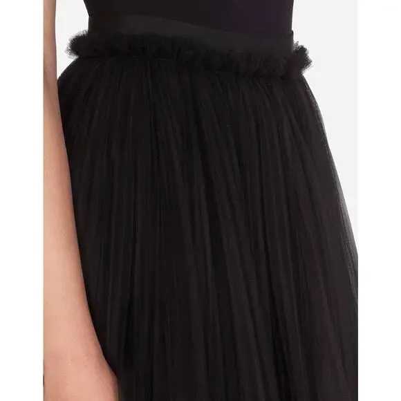 Dolce & Gabbana Black Tulle & Lace Skirt Sz.42 - Picture 8 of 9